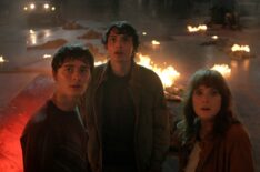 Noah Schnapp, Finn Wolfhard, and Winona Ryder in 'Stranger Things' Season 5