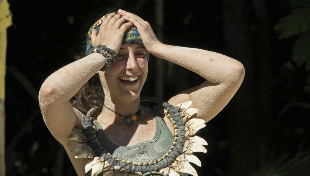 Sophi Balerdi in the 'Survivor 49' finale