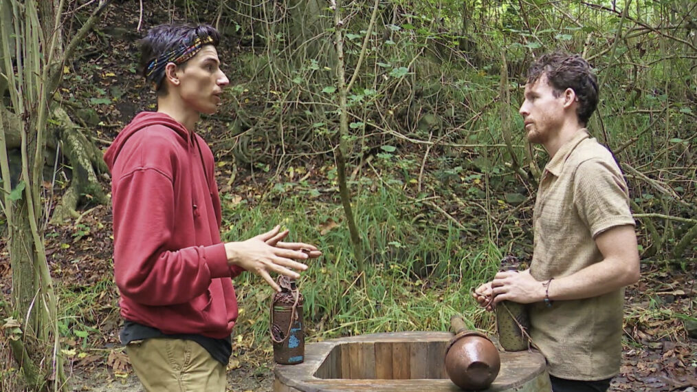 Rizo Velovic and Steven Ramm in 'Survivor 49'