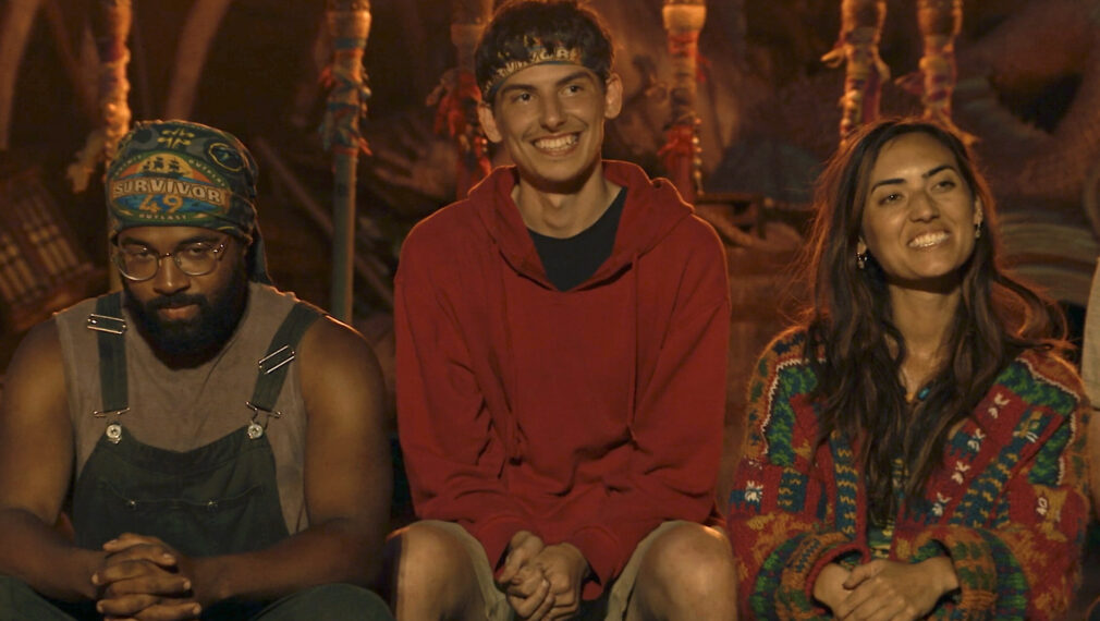 Jawan, Rizo, and Savannah in 'Survivor 49' Episode 10