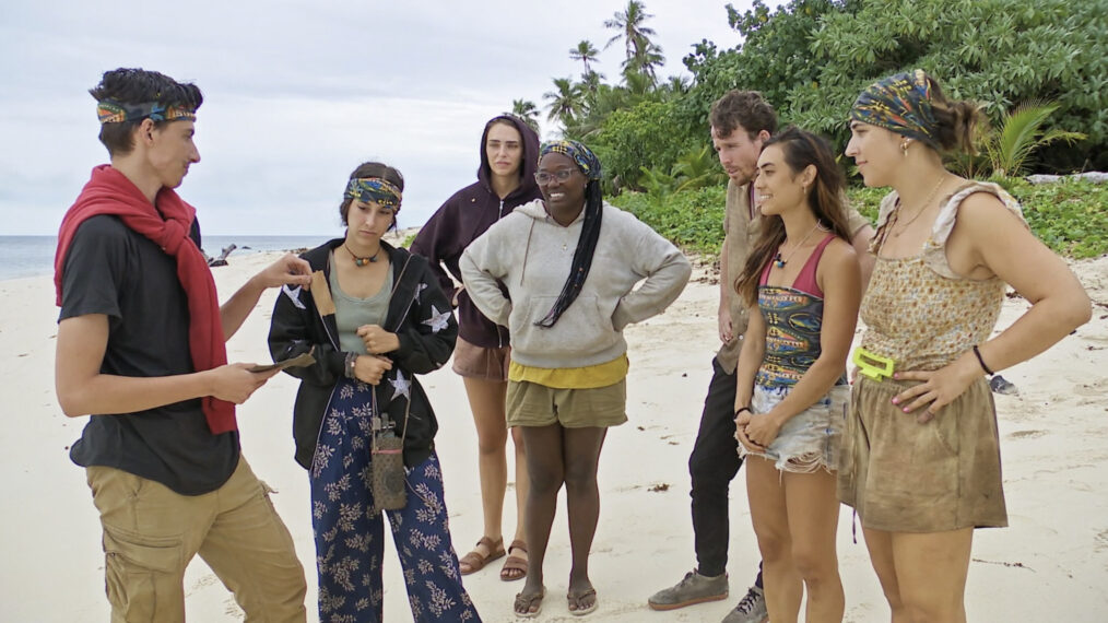 The final seven players in 'Survivor 49' Episode 11