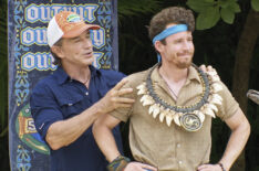 Jeff Probst and Steven Ramm in 'Survivor 49' Episode 11