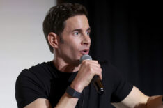 Tarek El Moussa speaks onstage during HGTV's 'The Flip Off' For Your Consideration Emmy Event at Pacific Design Center