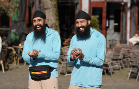 Jag and Jas on The Amazing Race