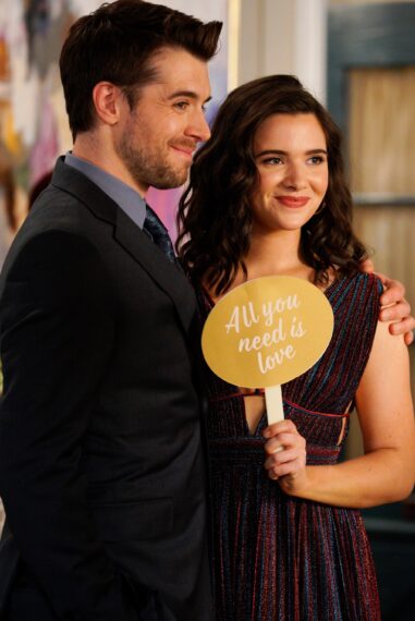 THE BOLD TYPE, from left: Dan Jeannotte, Katie Stevens, ‘Some Kind of Wonderful