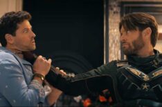 Misha Collins and Jensen Ackles in 'The Boys' Season 5