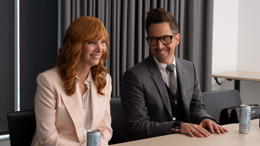 Lisa Kudrow and Dan Bucatinsky in 'The Comeback' Season 3