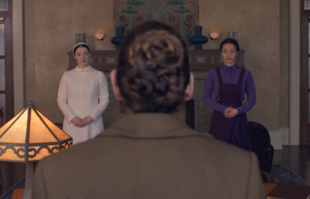 THE TESTAMENTS - “First Look” (Disney) LUCY HALLIDAY, CHASE INFINITI