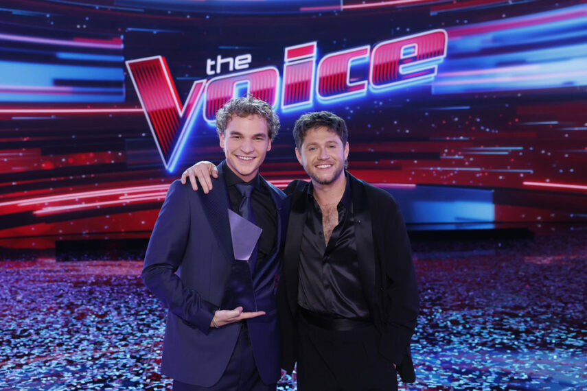 Niall Horan and Aiden Ross