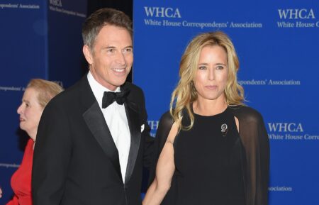 Tim Daly and Tea Leoni attend the 101st Annual White House Correspondents' Association Dinner at the Washington Hilton on April 25, 2015 in Washington, DC.