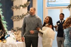 Timon Kyle Durrett as Bill Hamilton and Marquita Goings as Hayle Lawson on 'Beyond the Gates'