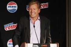 Chris Hansen speaks during the 'Angie Tribeca' panel at New York Comic-Con 2015 at The Jacob K. Javits Convention Center on October 9, 2015 in New York City