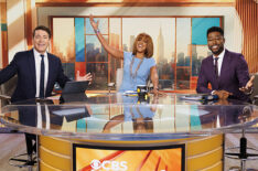 CBS Mornings Co-Hosts Gayle King, Tony Dokoupil and Nate Burleson