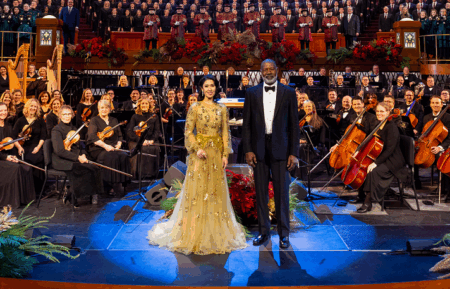 Ruthie Ann Miles and Dennis Haysbert