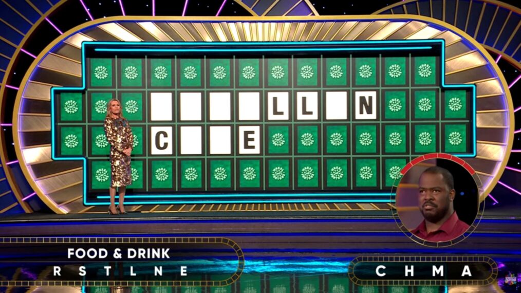 'Wheel of Fortune' Chorsie Calbert IV solving the Bonus Round on November 27, 2025
