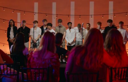 SIMON COWELL: THE NEXT ACT. (L to R) Nicolas, Jack G., Filip, Hendrik, Danny, Max, John, Joshua, Cruz, Jake, EB, Samuel, and Sean in episode 04 of SIMON COWELL: THE NEXT ACT