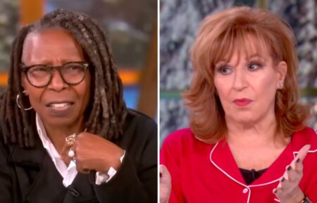 Whoopi Goldberg and Joy Behar
