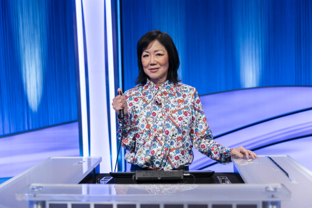 CELEBRITY JEOPARDY! - ÒSemifinal #1: W. Kamau Bell, Margaret Cho and Jackie TohnÓ - Celebrity contestants compete for the $1 million grand prize for charity with W. Kamau Bell (DonorsChoose), Margaret Cho (Friendly House Inc.) and Jackie Tohn (PATH). Ken Jennings hosts. WEDNESDAY, APRIL 2 (9:02-10:02 p.m. EST), on ABC. (Disney/Christopher Willard)