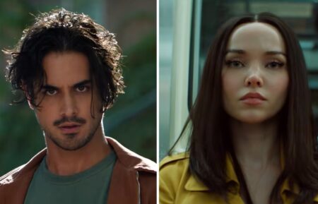 Avan Jogia as Oliver and Dove Cameron as Ciara in the 56 Days Trailer