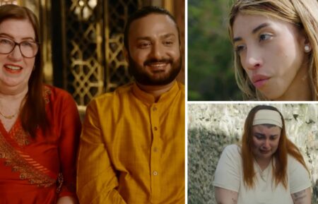 Jenny Slatten and Sumit Singh, Madelein Perez, and Manon Barryman of 90 Day Fiancé: The Other Way