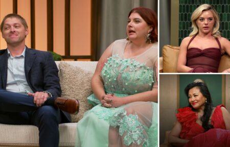 Anthony and Manon, Chloe, and Pattiya during the '90 Day Fiance: The Other Way' Tell All