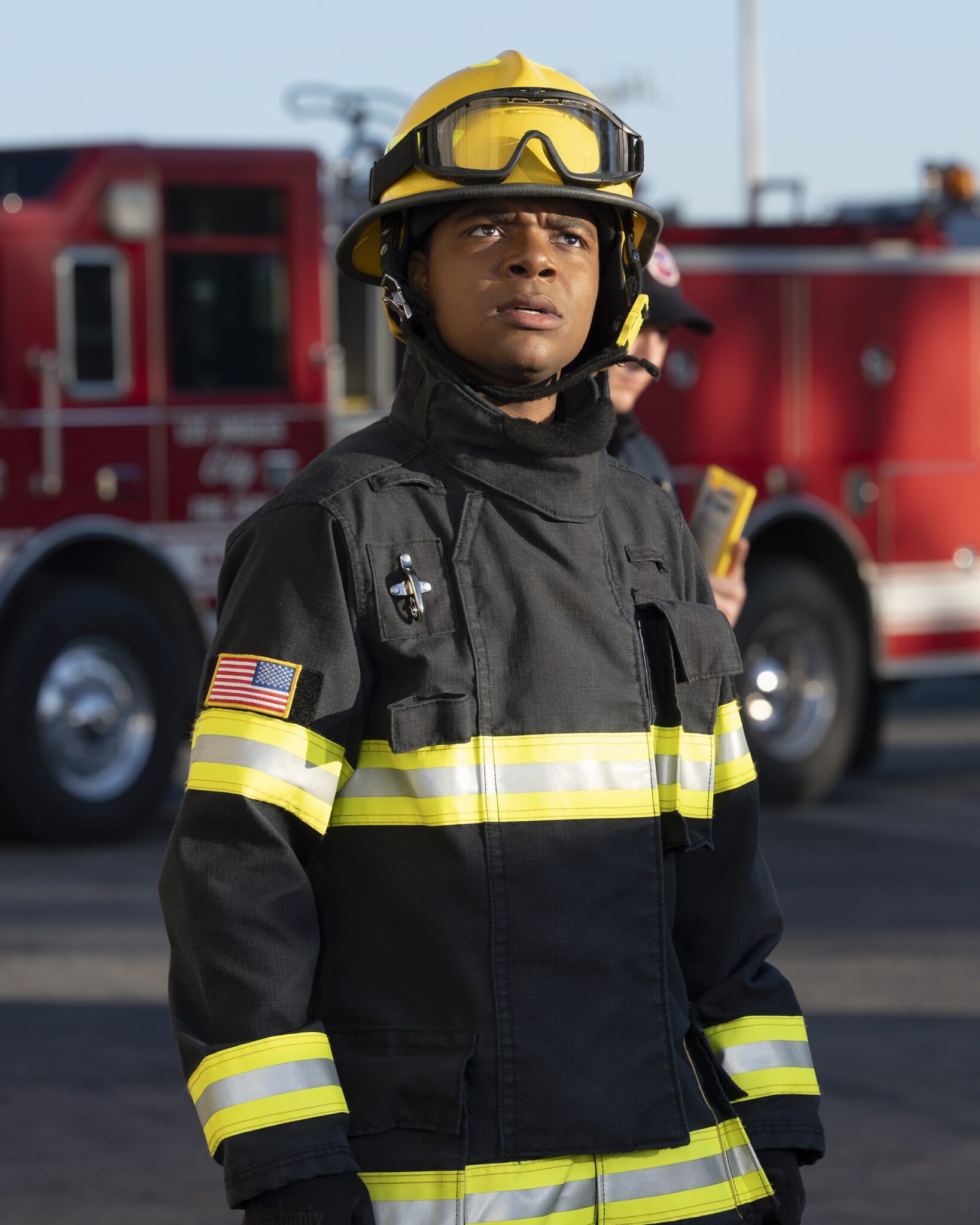 '9-1-1': Harry Joins 118 — Elijah M. Cooper on Bobby, Athena, Buck ...