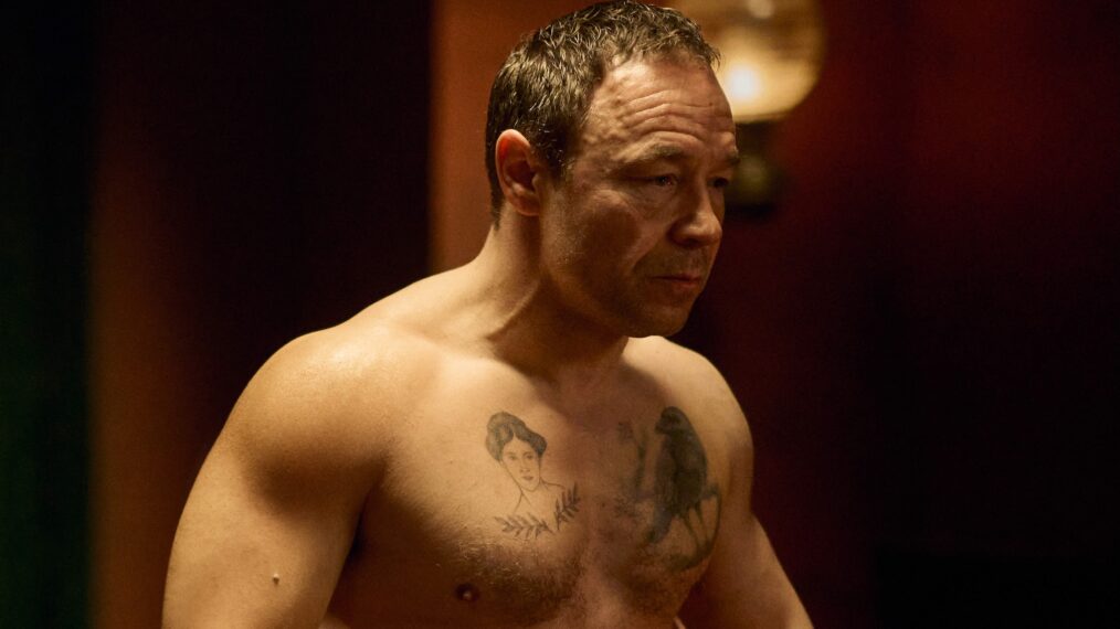 A THOUSAND BLOWS - “First Look” - Inspired by the true life stories of a group of characters battling for survival in the brutal East End of London in the 1880s. Hezekiah Moscow and Alec Munroe, best friends from Jamaica, find themselves thrust into the criminal underbelly of London’s thriving bare-knuckle boxing scene. As Hezekiah finds fortune and fame through the art of pugilism, he attracts the attention of the infamous Queen of the Forty Elephants, Mary Carr, who sets about exploiting his talents to further her criminal enterprise. (Disney/Robert Viglasky) STEPHEN GRAHAM