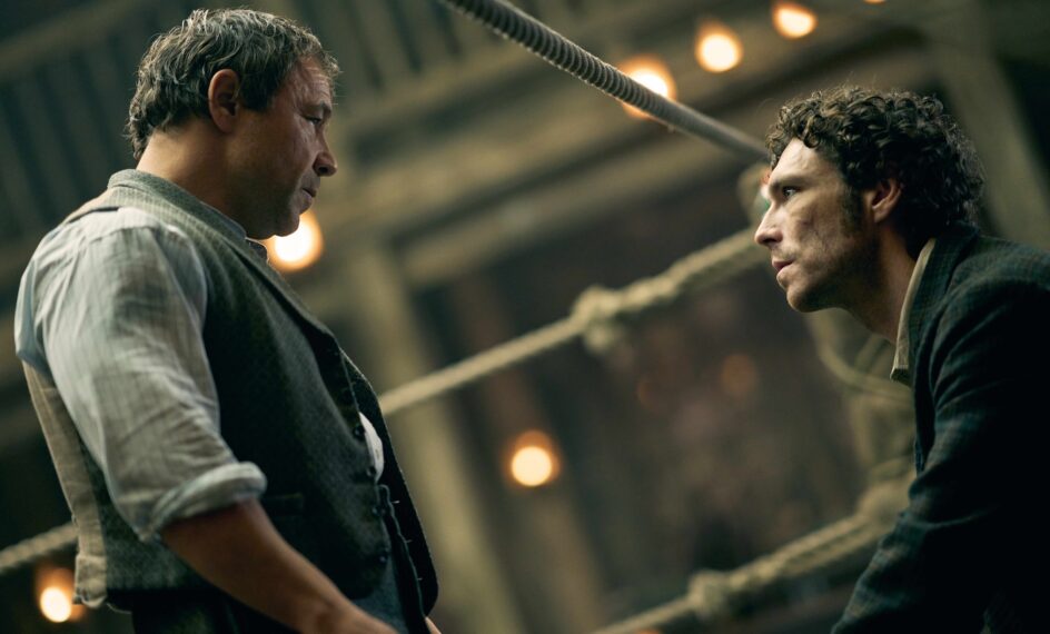 A THOUSAND BLOWS - Inspired by the true-life stories of a group of characters battling for survival in the brutal East End of London in the 1880s. One year later, Hezekiah's a shadow of the man he once was whilst Sugar Goodson is estranged from his family and drinking himself to death. Just as Wapping is about to sigh its last breath, Mary Carr bursts back into town with her loyal second, Alice Diamond, to reassemble her gang and reclaim her crown. As always, Mary has a plan; one which will involve all those she holds dearest. And this time it's riskier than ever. (Disney/Robert Viglasky)STEPHEN GRAHAM, JAMES NELSON JOYCE