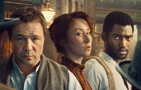 A THOUSAND BLOWS - Key Art. (Disney)