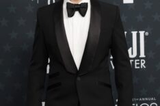 Adam Scott attends the 31st Annual Critics Choice Awards at Barker Hangar on January 04, 2026 in Santa Monica, California.