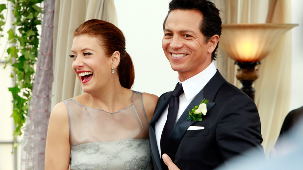 PRIVATE PRACTICE, l-r: Kate Walsh, Benjamin Bratt in 'In Which We Say Goodbye' (Season 6, Episode 13, aired January 22, 2013), 2007-, ph: Ron Tom/©ABC/courtesy Everett Collection