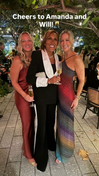 Amber Laign, Robin Roberts, and Lara Spencer, Instagram Story, January 18, 2026.