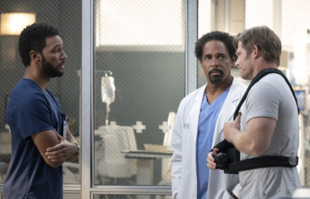 GREY’S ANATOMY - “Skyfall” - Winston and Ben fight to save Jo’s life, while Teddy supports Link. Owen and Jules battle to save a young man, and Lucas forms an unexpected bond with a patient. THURSDAY, JAN. 8 (10:00-11:00 p.m. EST) on ABC. (Disney/Anne Marie Fox) ANTHONY HILL, JASON GEORGE, CHRIS CARMACK