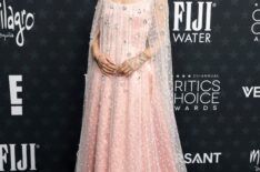 Ariana Grande attends the 31st Annual Critics Choice Awards at Barker Hangar on January 04, 2026 in Santa Monica, California.