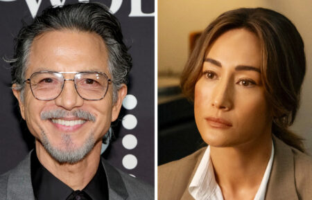 Benjamin Bratt and S. Epatha Merkerson attend the 