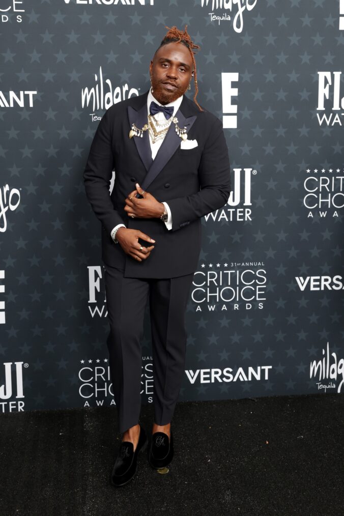 Brian Tyree Henry attends the 31st Annual Critics Choice Awards at Barker Hangar on January 04, 2026 in Santa Monica, California.