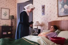 Picture Shows: Sister Catherine (Molly Vevers) Thelma Cutler (Izzy Meikle-Small)