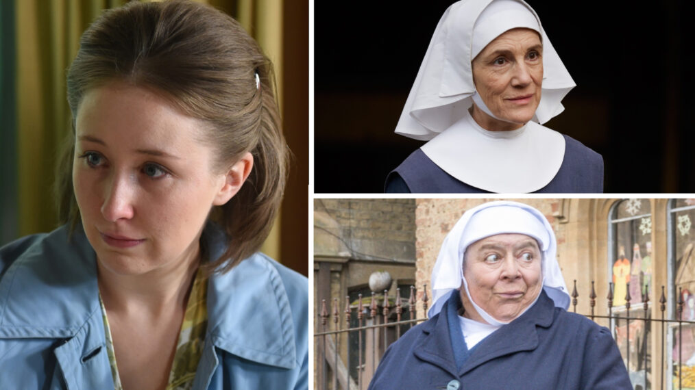 Erin Doherty, Harriet Walter, and Miriam Margolyes on Call the Midwife