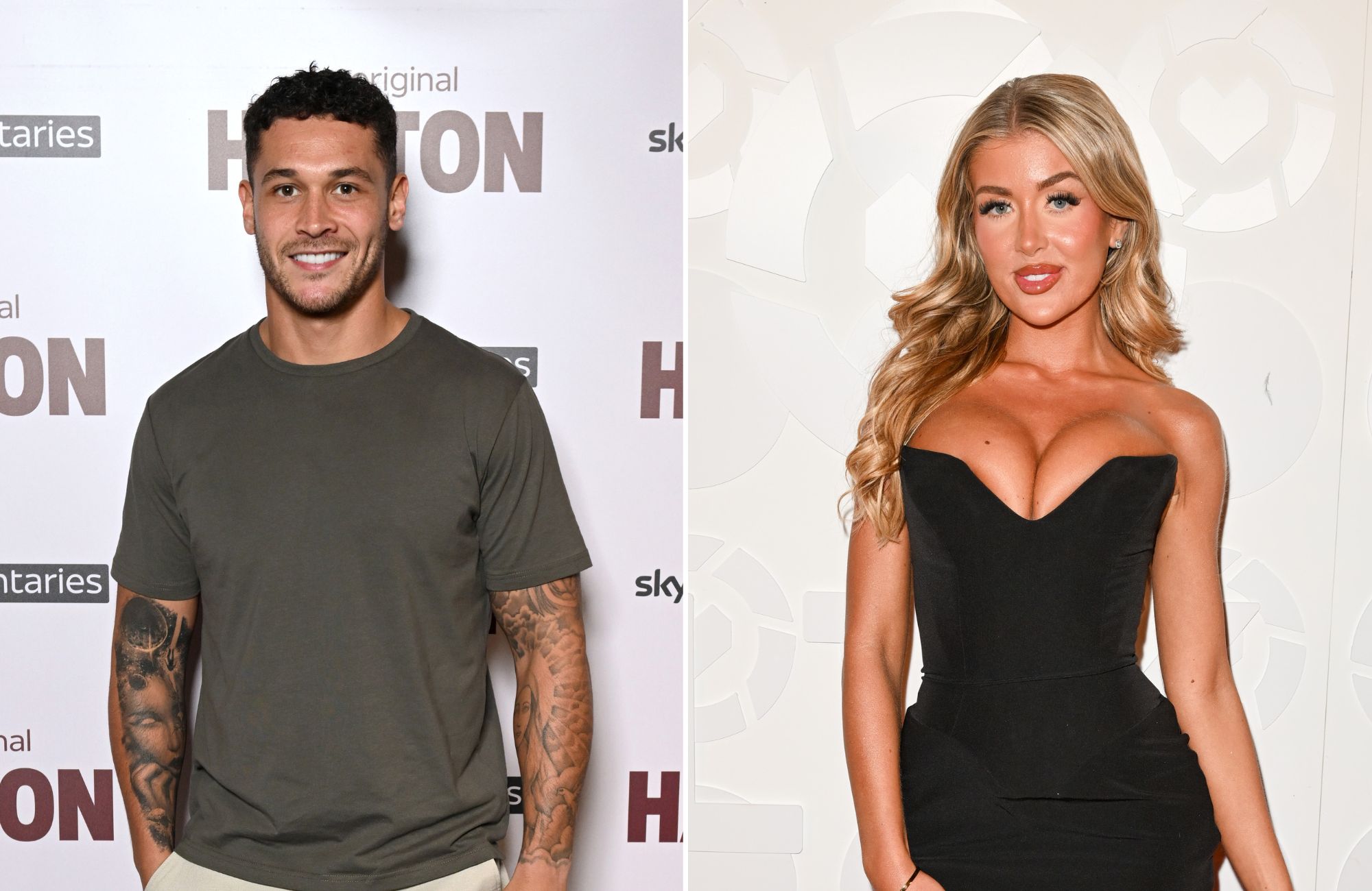 Callum Jones and Jess Gale of 'Love Island: All Stars'