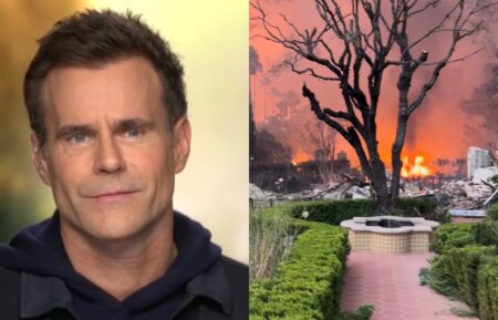 Cameron Mathison on the January 9, 2026, episode of ABC's 'Good Morning America'; Cameron Mathison's home, Instagram, January 7, 2026.