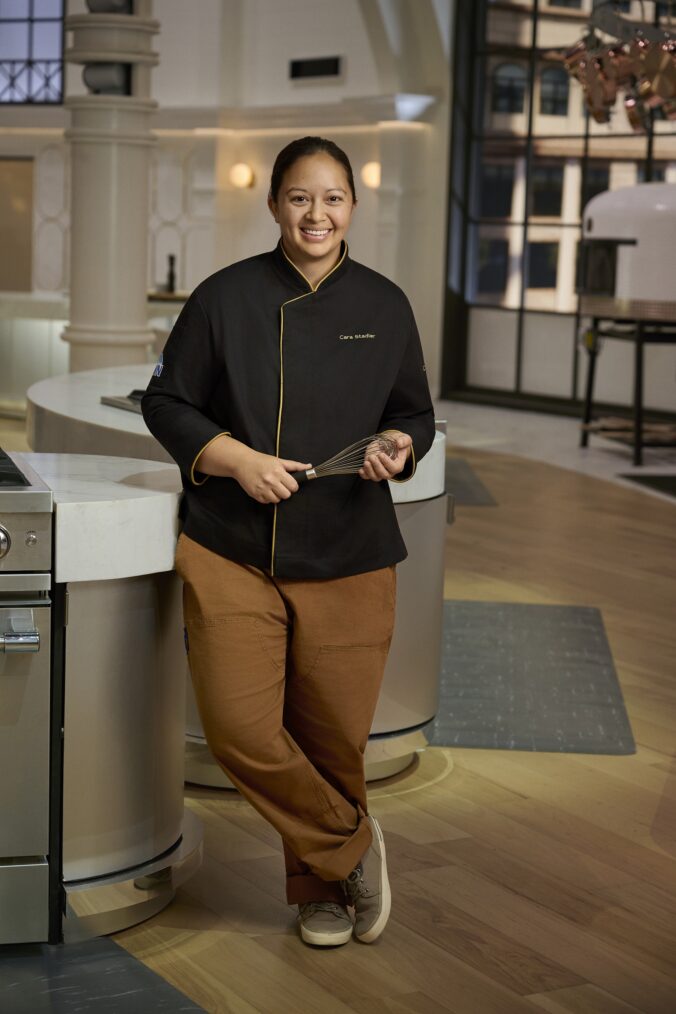 CARA STADLER -- Competitor in CBS Original Series AMERICA'S CULINARY CUP, scheduled to air on the CBS Television Network. Photo: Jackie_Brown/CBS ©2025 CBS Broadcasting, Inc. All Rights Reserved.