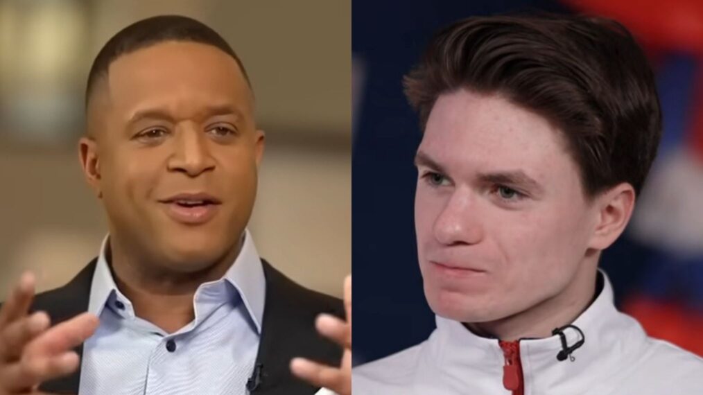 ‘Today’s Craig Melvin Shares Emotional Message to Member of U.S. Olympic Ice Skating Team
