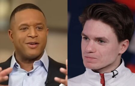 Craig Melvin on the March 27, 2025, episode of NBC's 'Today'; Maxim Naumov on the Monday, January 12, 2026, episode of NBC's 'Today.'