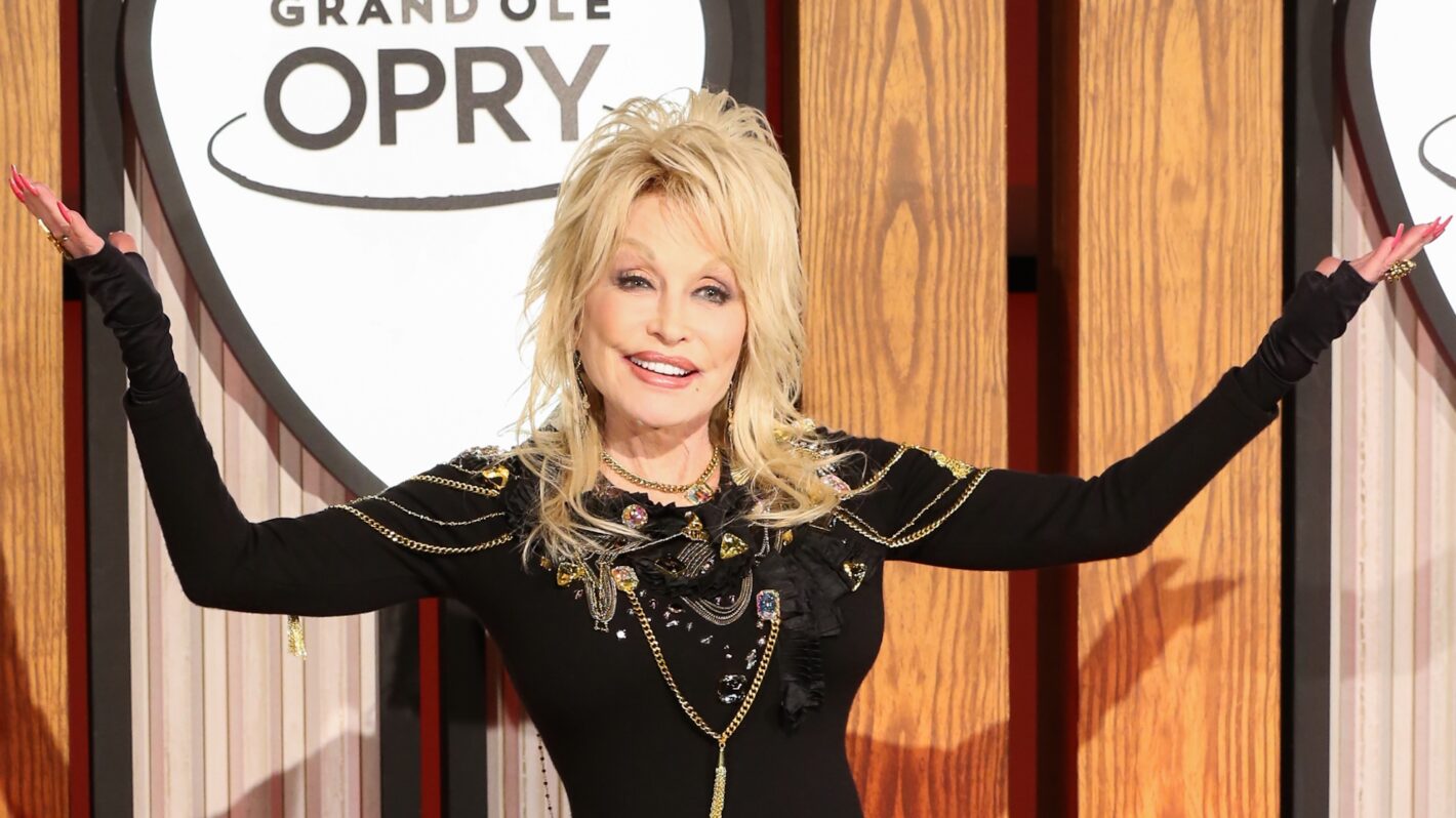 NASHVILLE, TENNESSEE - OCTOBER 12: Dolly Parton attends a press conference before a performance celebrating her 50-year anniversary with the Grand Ole Opry at The Grand Ole Opry on October 12, 2019 in Nashville, Tennessee. (Photo by Terry Wyatt/Getty Images)