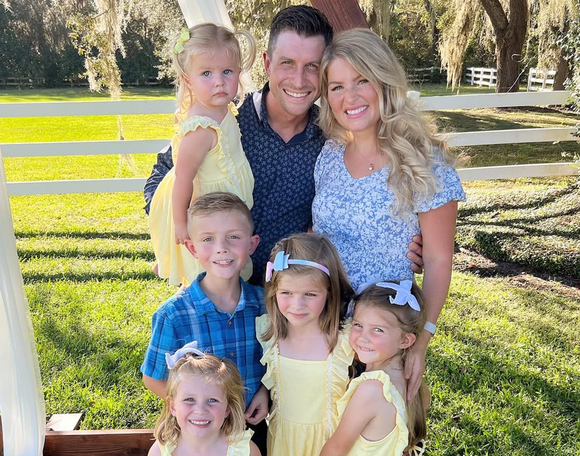 Erin Bates Paine and family