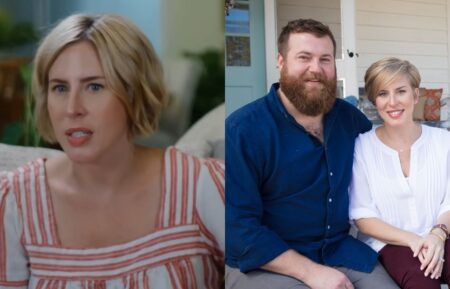 Erin Napier on HGTV's 'Home Town,' 2026; Ben and Erin Napier on HGTV's 'Home Town,' 2019.