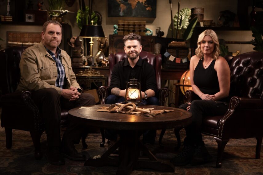 Josh Gates, Jack Osbourne, and Heather Amaro