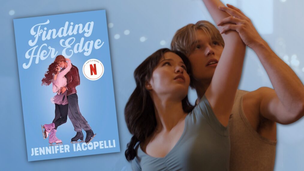 Madelyn Keys and Cale Ambrozic as Adriana and Brayden in Finding Her Edge