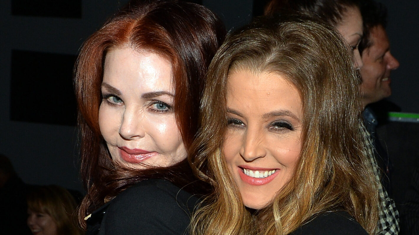 Lisa Marie Presley and Priscilla Presley