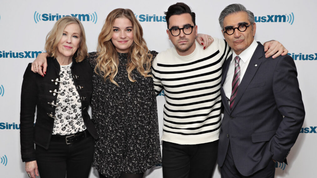 Schitt's Creek stars Catherine O'Hara, Annie Murphy, Dan Levy and Eugene Levy